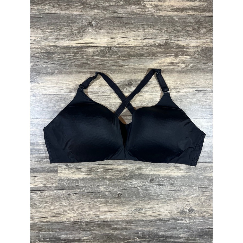 Torrid 46D Black Plus Size Everyday Wireless Bra